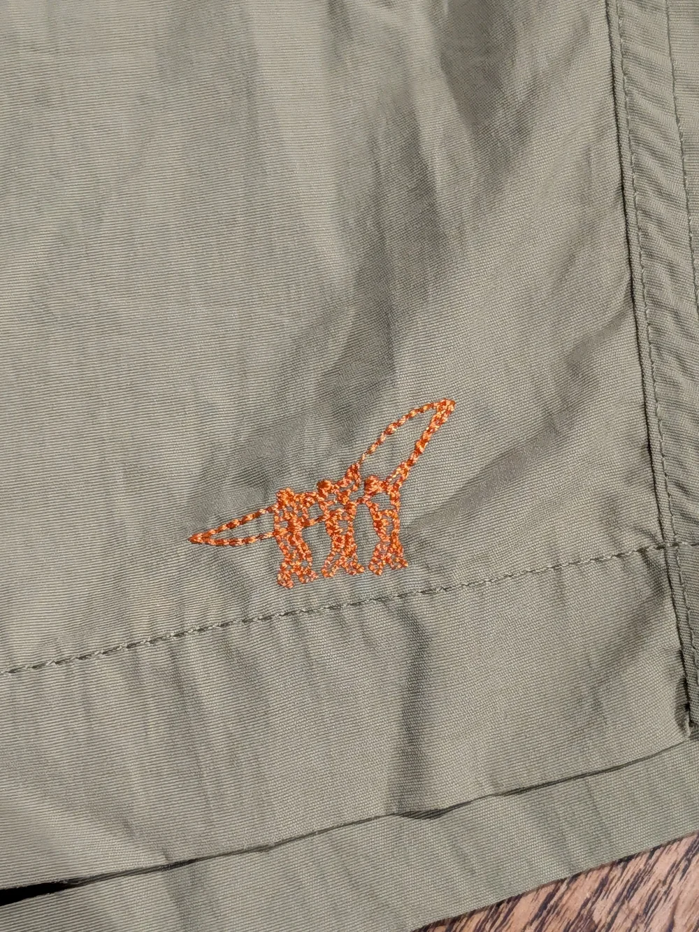 Henry Cotton's Olive Drawstring Swim Trunks